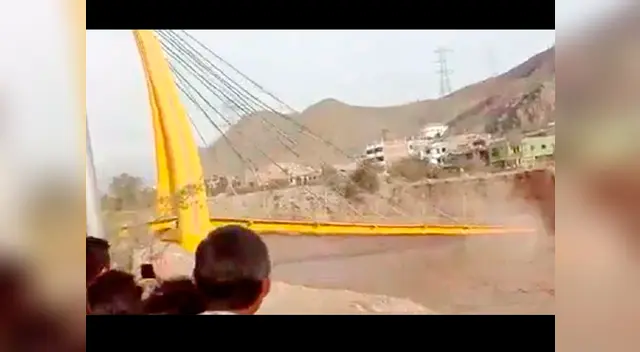 Gerente de Emape explica de manera increíble la caída del puente Talavera