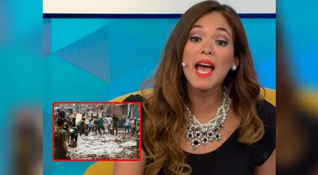 Damnificado llama hipócrita a Jazmín Pinedo y ella le responde así