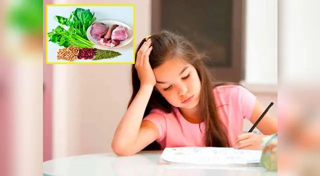 Conoce los alimentos para combatir la anemia en nuestros hijos