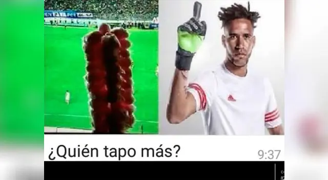 Se burlan de Pedro Gallese en uno de los memes Se burlan de Pedro Gallese en uno de los memes