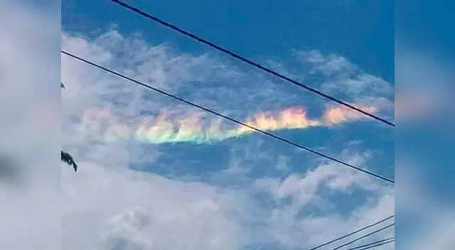 Arcoíris hermoso sorprendió a norteños Arcoíris hermoso sorprendió a norteños