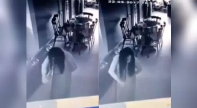 Revisa cámaras de seguridad y encuentra a su empleada así 