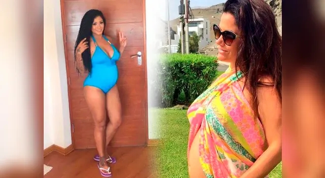 Ya están con un pronunciado abdomen.