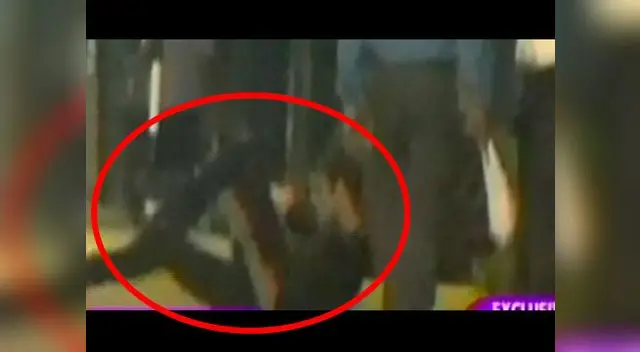 Ernesto terminó en el suelo tras salida de discoteca Ernesto terminó en el suelo tras salida de discoteca