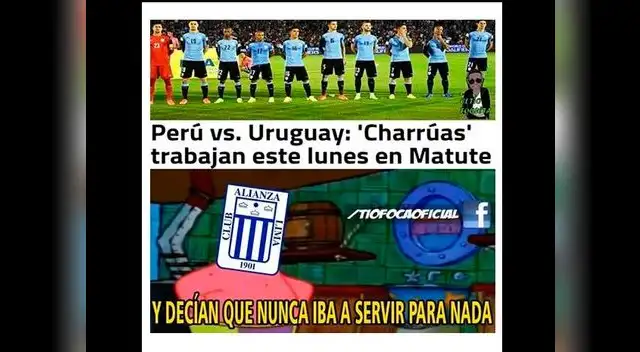 Memes calientan el encuentro Peú vs. Uruguay Memes calientan el encuentro Peú vs. Uruguay