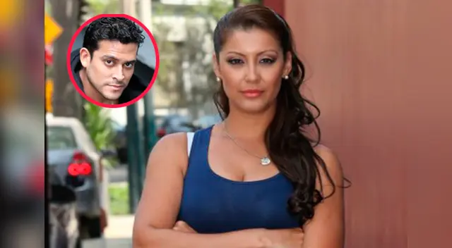 Al igual que su ex esposo simbólico llevo ayuda a los damnificados