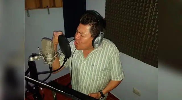 En plena grabación En plena grabación