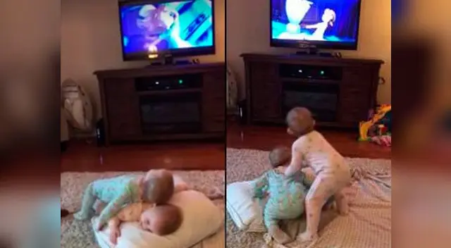 Pequeñas sorprenden con actuación de Frozen Pequeñas sorprenden con actuación de Frozen