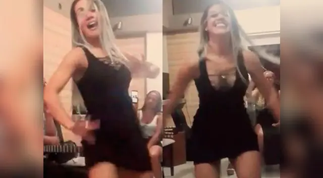 Dorita Orbegoso demostró sus dotes para el baile Dorita Orbegoso demostró sus dotes para el baile