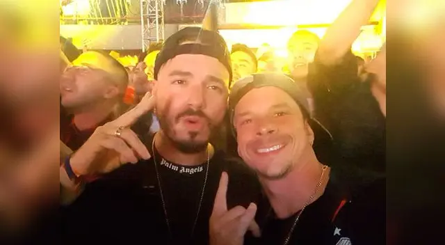 Mario Hart sorprendió al lucirse al lado de J Balvin