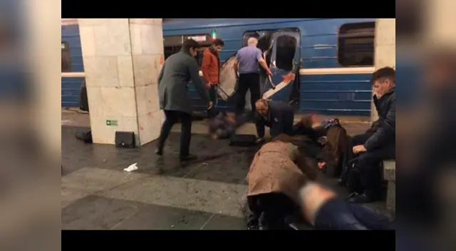 Primeras imágenes de cómo quedó el Metro de San Petersburgo tras el atentado terrorista