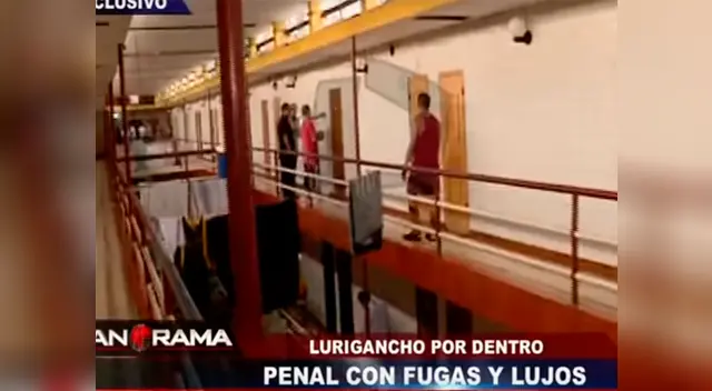 Penal de Lurigancho tiene celdas de lujo y baños con duchas calientes