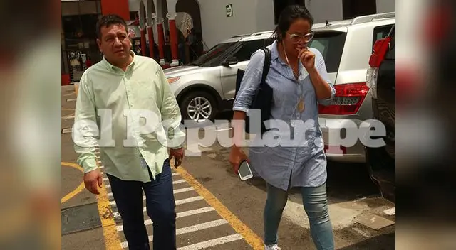 Cathy Sáenz se reunió con Ney Guerrero en ATV | Créditos: José Abanto Cathy Sáenz se reunió con Ney Guerrero en ATV | Créditos: José Abanto