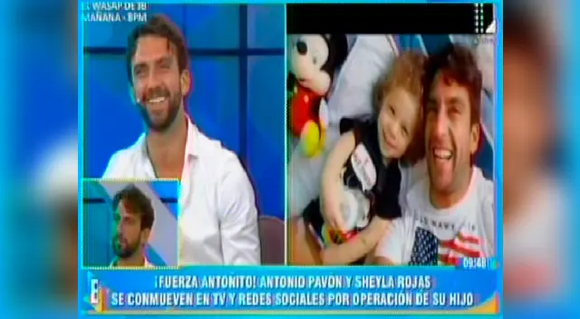 Antonio Pavón está muy sensible ante la difícil situación que afronta su hijo