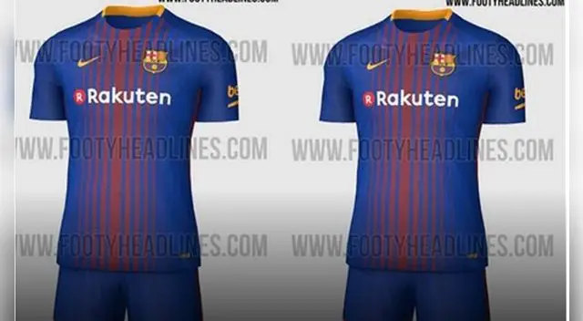 Esta será la nueva camiseta de Barcelona