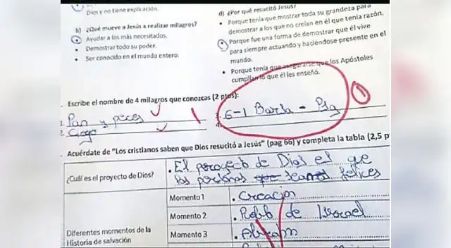 Así fue la insólita respuesta de un niño Así fue la insólita respuesta de un niño