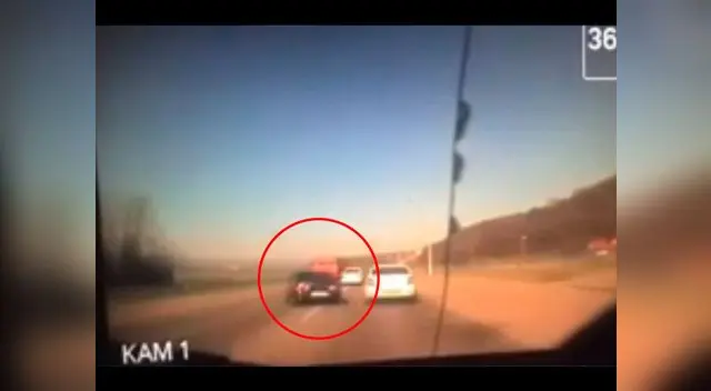 Imprudente conductor ocasiona aparatoso accidente de tránsito