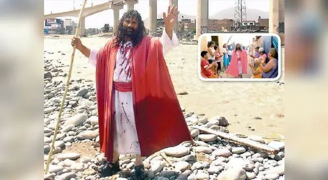 Cristo Cholo llevó mensaje de fe y esperanza por Semana Santa