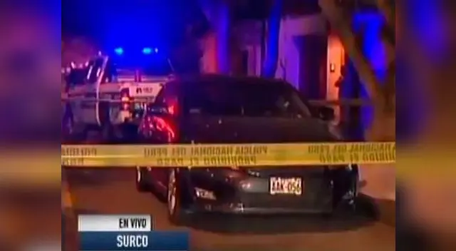 Balacera con saldo mortal en Surco Balacera con saldo mortal en Surco