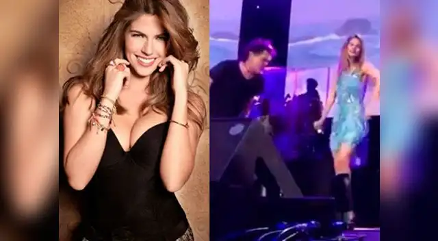 Stephanie Cayo sorprendió a todos los asistentes al concierto de Carlos Vives