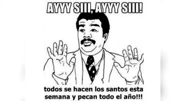 Diviértete con estos memes para Semana Santa Diviértete con estos memes para Semana Santa