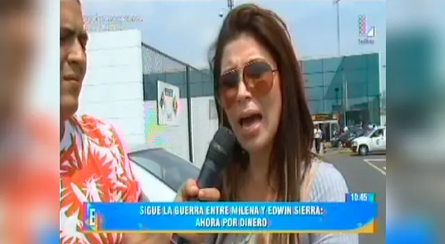 Milena sigue firme por su hija frente a los ataques