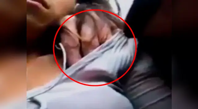 El sujeto intentó meter su mano bajo la polera de la joven El sujeto intentó meter su mano bajo la polera de la joven