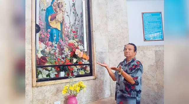 El cómico se entregó a los brazos de Jesús y rogó que acaben los conflictos entre sus hijos