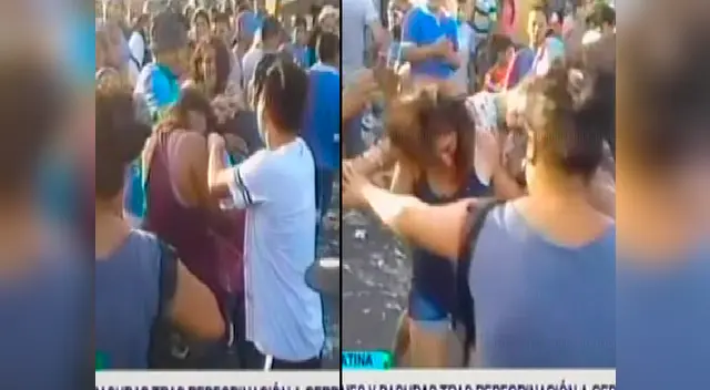 Las mujeres fueron captadas por todas las cámaras Las mujeres fueron captadas por todas las cámaras