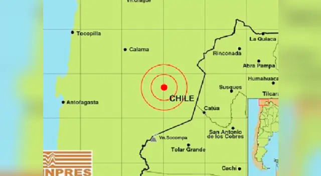 El sismo causó alarma en la población