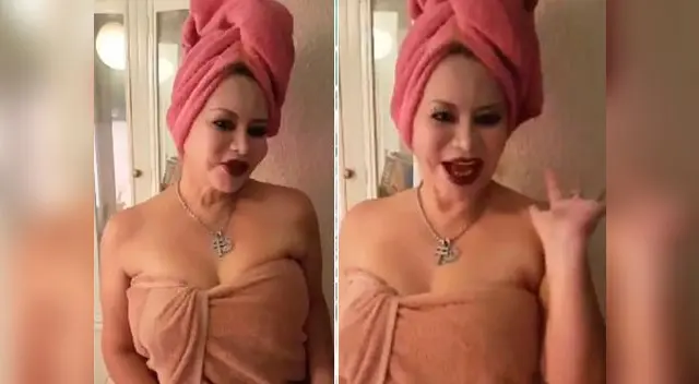 Susy Díaz sorprendió con sugerente video en sus redes sociales