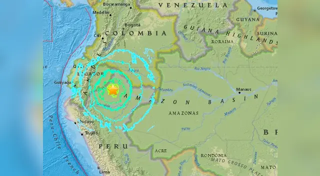 El movimiento también fue sentido en varias ciudades de Colombia El movimiento también fue sentido en varias ciudades de Colombia