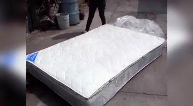 Sorpresa al interior del colchón Sorpresa al interior del colchón