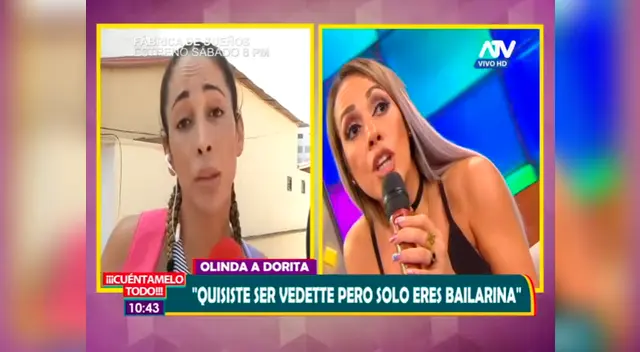 Dorita Orbegoso no dudó en defenderse de los ataques