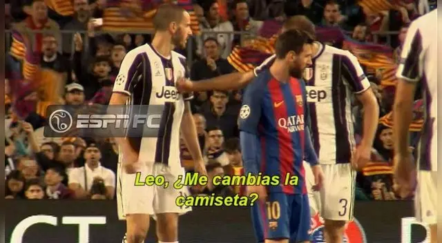 Los italianos discuten por la camiseta de Messi