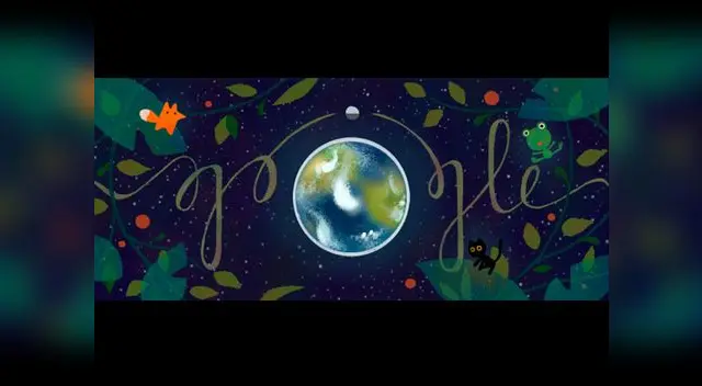 Google rinde homenaje a la Tierra con un llamado a la reflexión