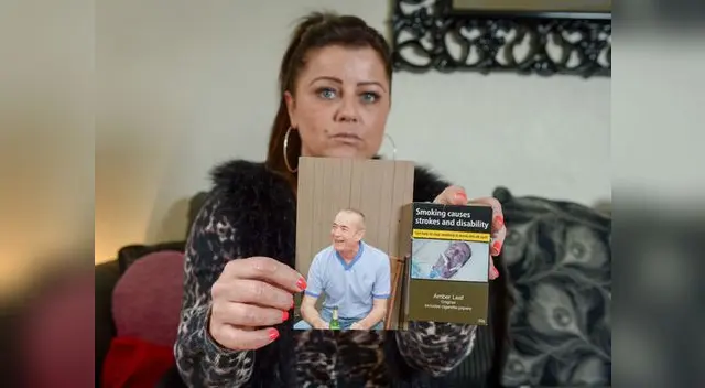 Hija lamenta que la fotografía de su padre sea expuesta en cajetillas de cigarrillos cuando no murió por eso Hija lamenta que la fotografía de su padre sea expuesta en cajetillas de cigarrillos cuando no murió por eso