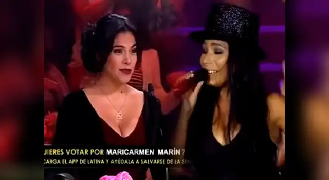 La imitadora sorprendió con su voz, pero un detalle le jugó en contra