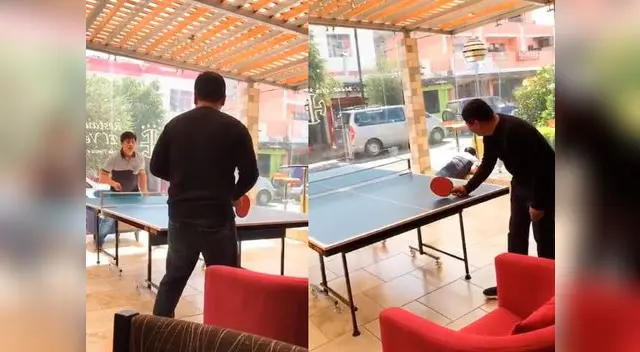 Cumbiambero provocó la risa de todos sus compañeros al caerse en pleno juego