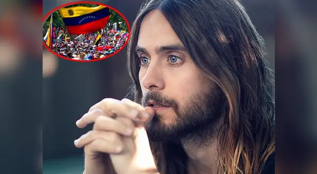 Jared Leto se muestra preocupado por la crisis en Venezuela