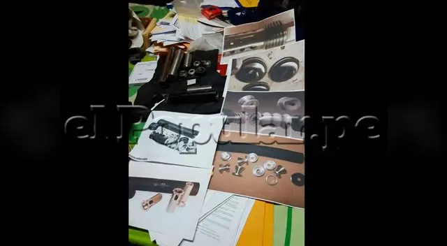 También se incautó documentación en viviendas También se incautó documentación en viviendas