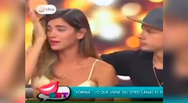Korina Rivadeneira lloró durante presentación de En boca de todos