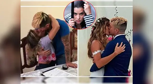 Sacó las garras por los recién casados