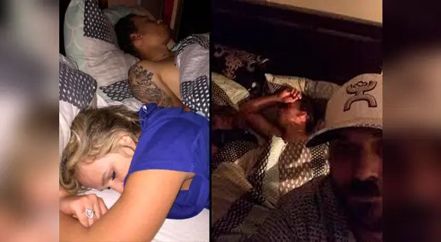 Los amantes estaban muy dormidos y no sintieron que el novio engañado ingresó Los amantes estaban muy dormidos y no sintieron que el novio engañado ingresó