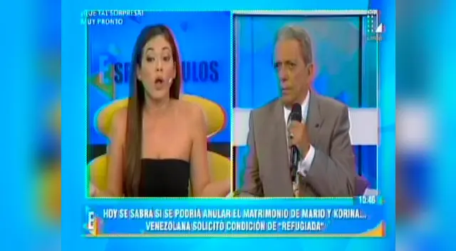 El abogado alzó la voz en más de una ocasión en pleno programa en vivo El abogado alzó la voz en más de una ocasión en pleno programa en vivo