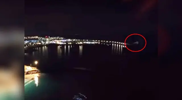 Objeto extraño fue captado volando en los cielos de una playa