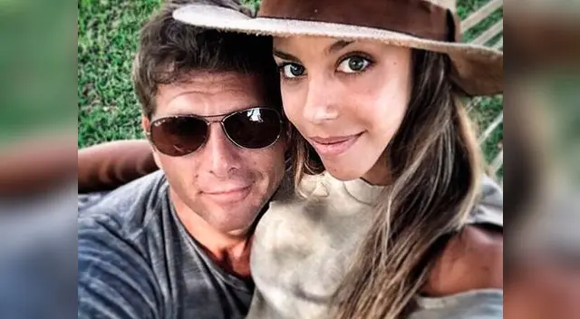 Alondra García Miró y Christian Meier se muestran enamorados