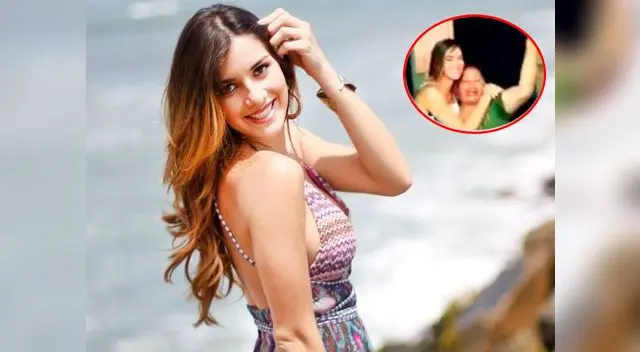 Korina Rivadeneira fue recibida por todo lo grande por sus supuestos vecinos