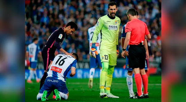 Azulgranas anotan segundo gol y hacen sufrir a Espanyol