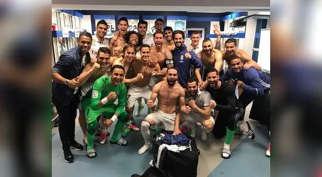 Algarabía en el vestuario madrilista Algarabía en el vestuario madrilista